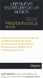 Mobile Screenshot of heptamusica.com